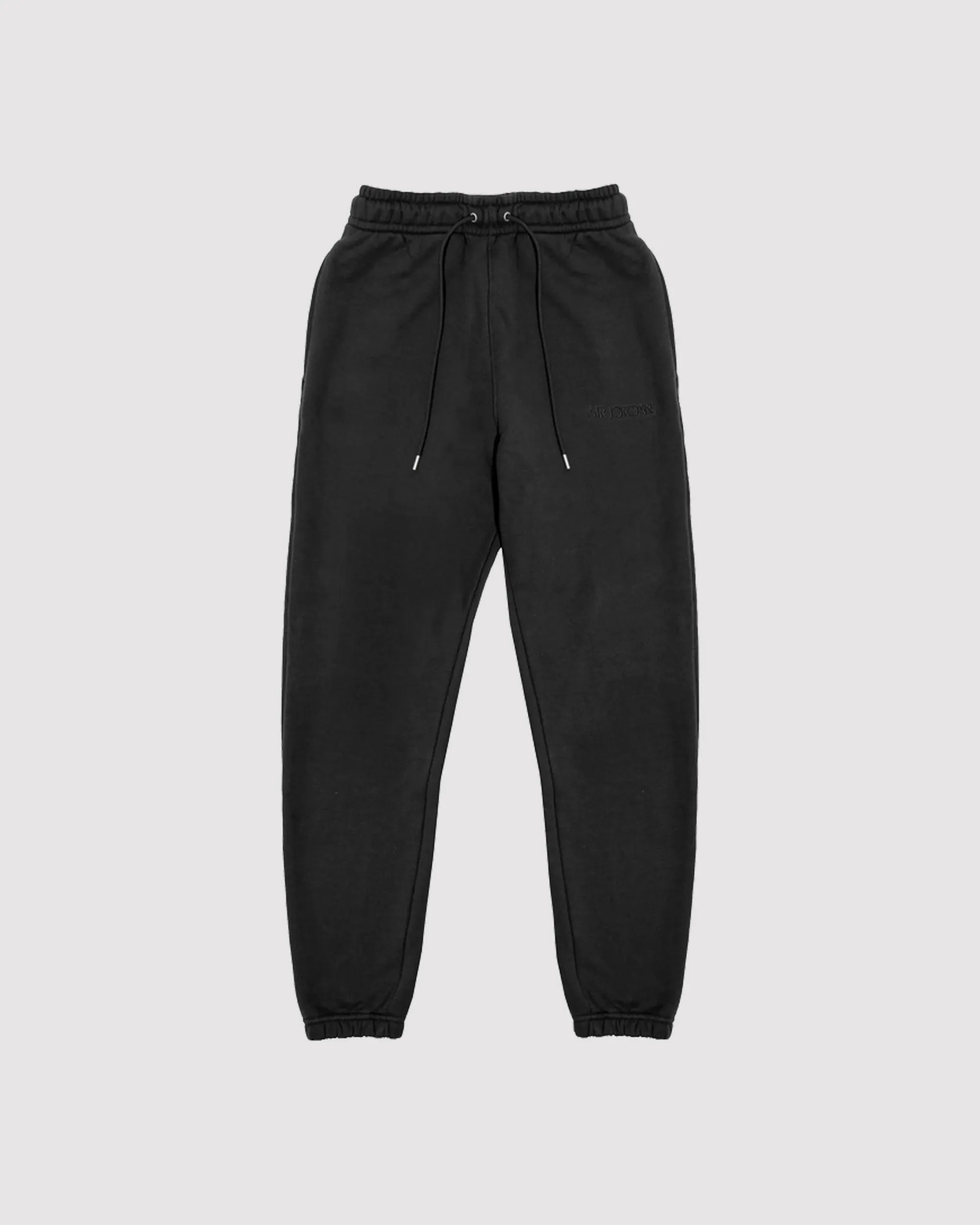 WORDMARK FLEECE PANTS "OFF NOIR"