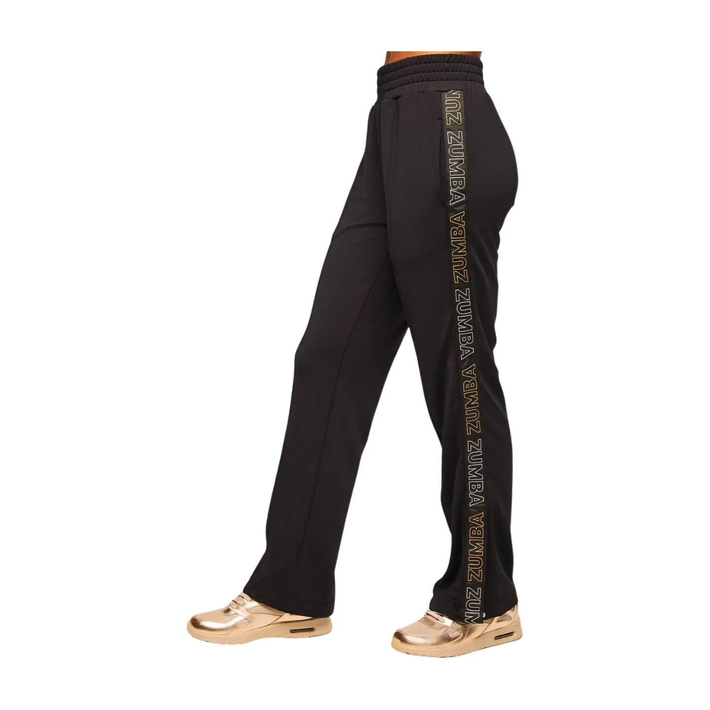 Zumba Runway Track Pants With Side Snaps